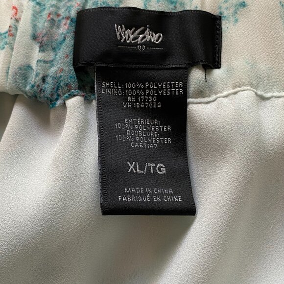 Mossimo Lightweight Polyester Floral Print Lined Pleated Maxi Skirt - Picture 5 of 11